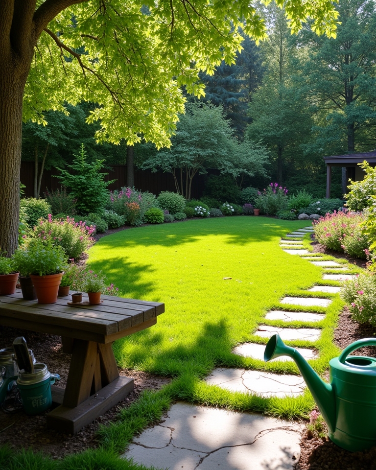 seasonal garden maintenance routine