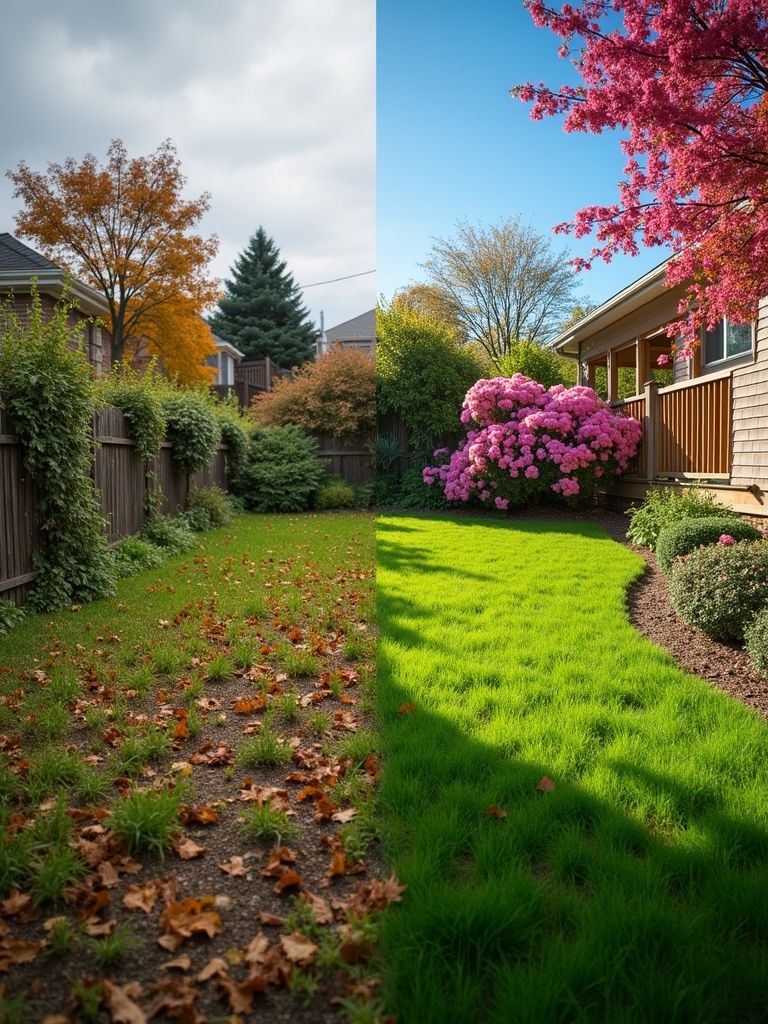 seasonal landscape care adjustments