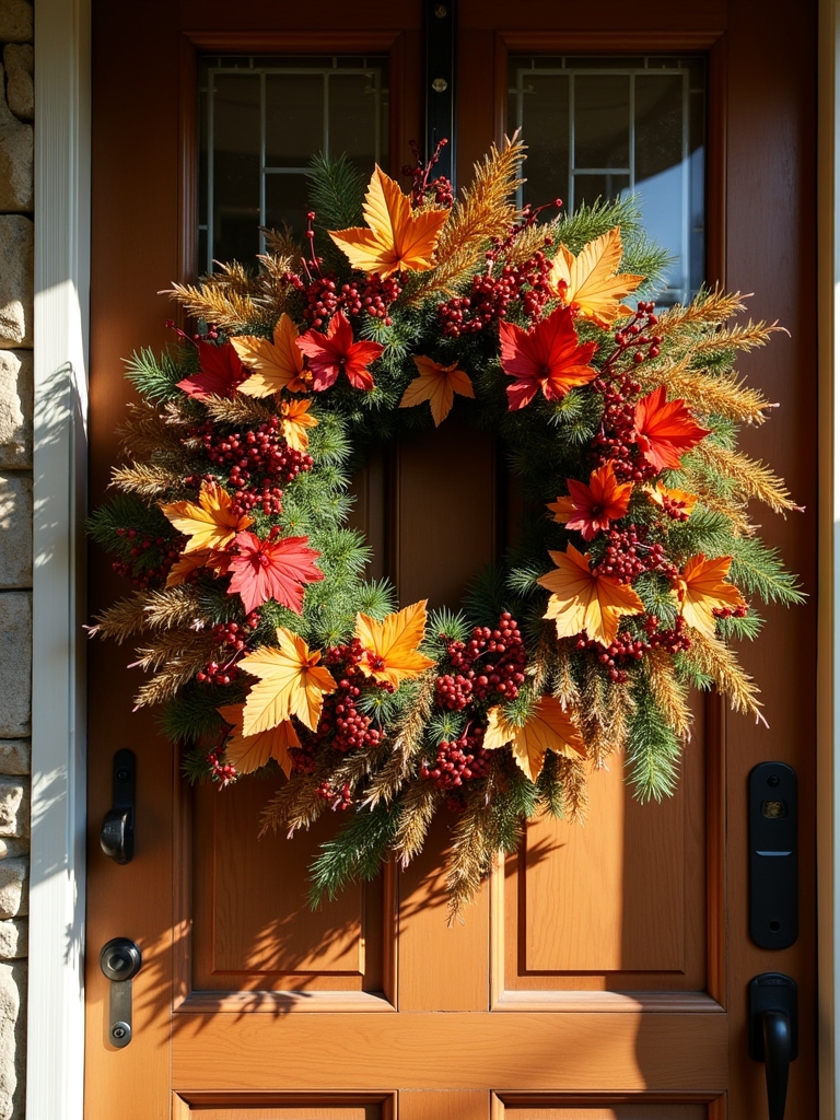 seasonal wreath decorations enhance appeal