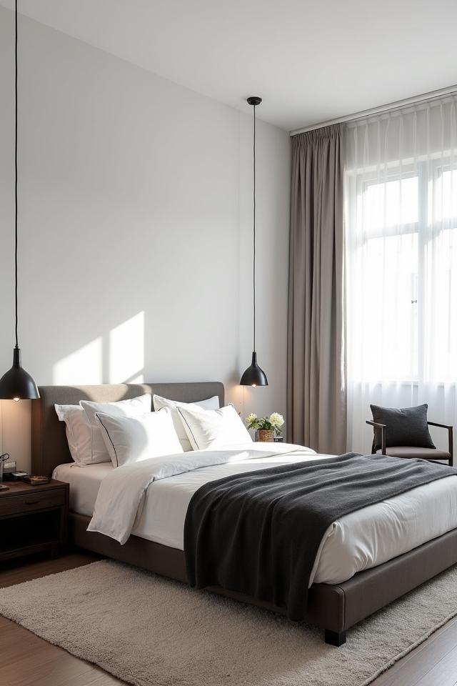serene minimalist bedroom design
