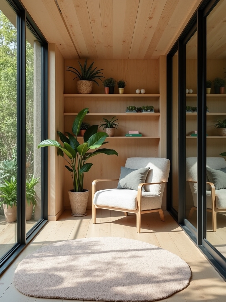 serene minimalist design retreat