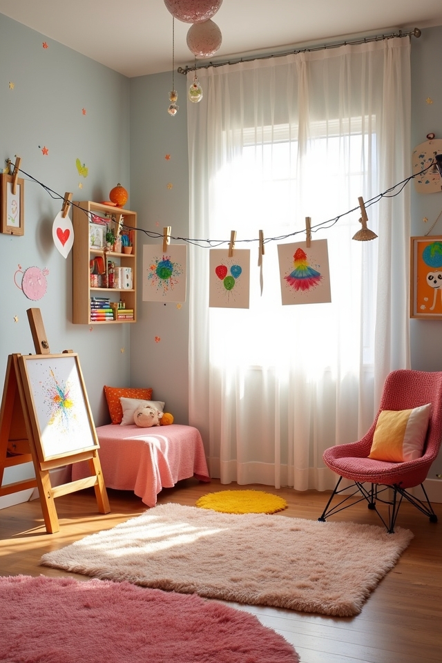 showcase child s artwork creatively