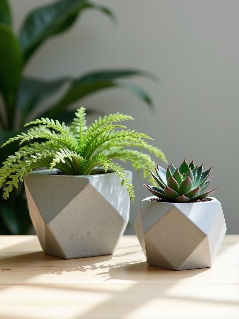sleek durable modern planters