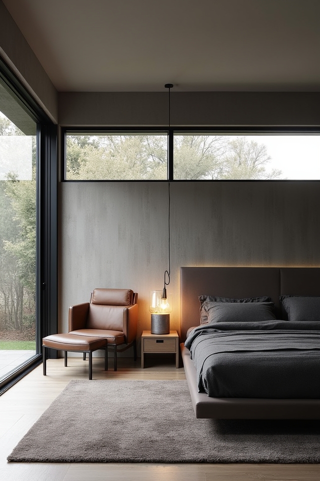 sleek minimalist bedroom furniture