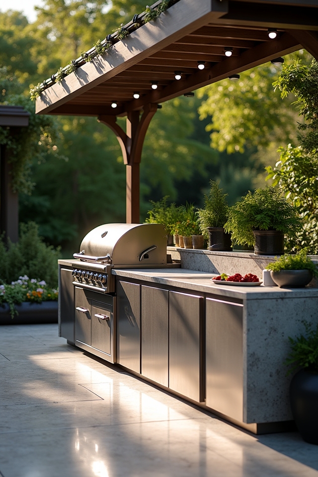 smart outdoor cooking technology