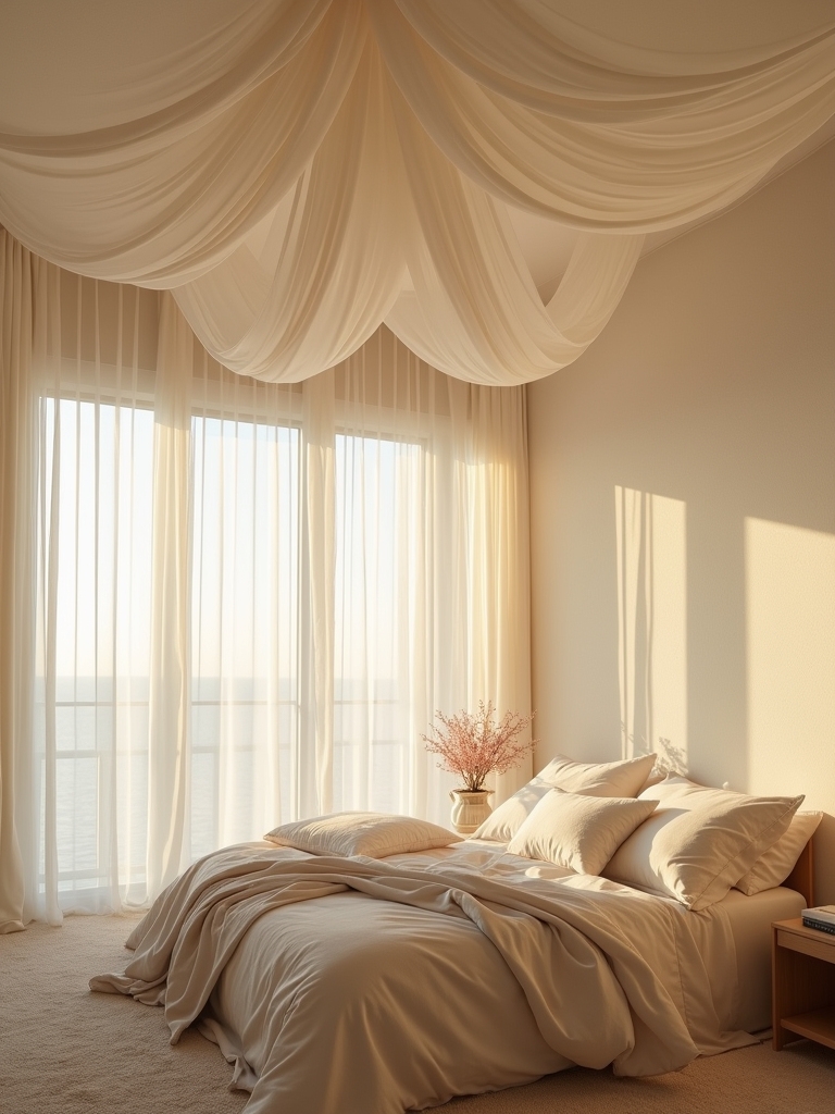 soft cozy fabric ceilings
