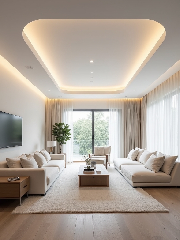 soft glow enhances minimalism