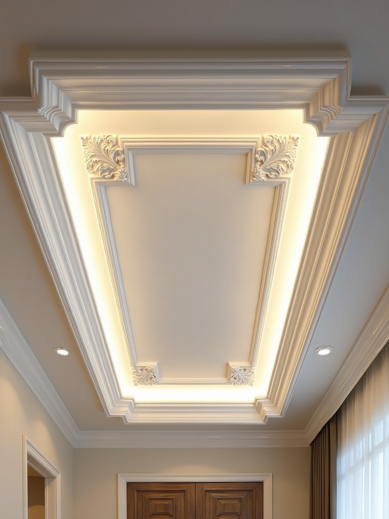 sophisticated ceiling design enhancement