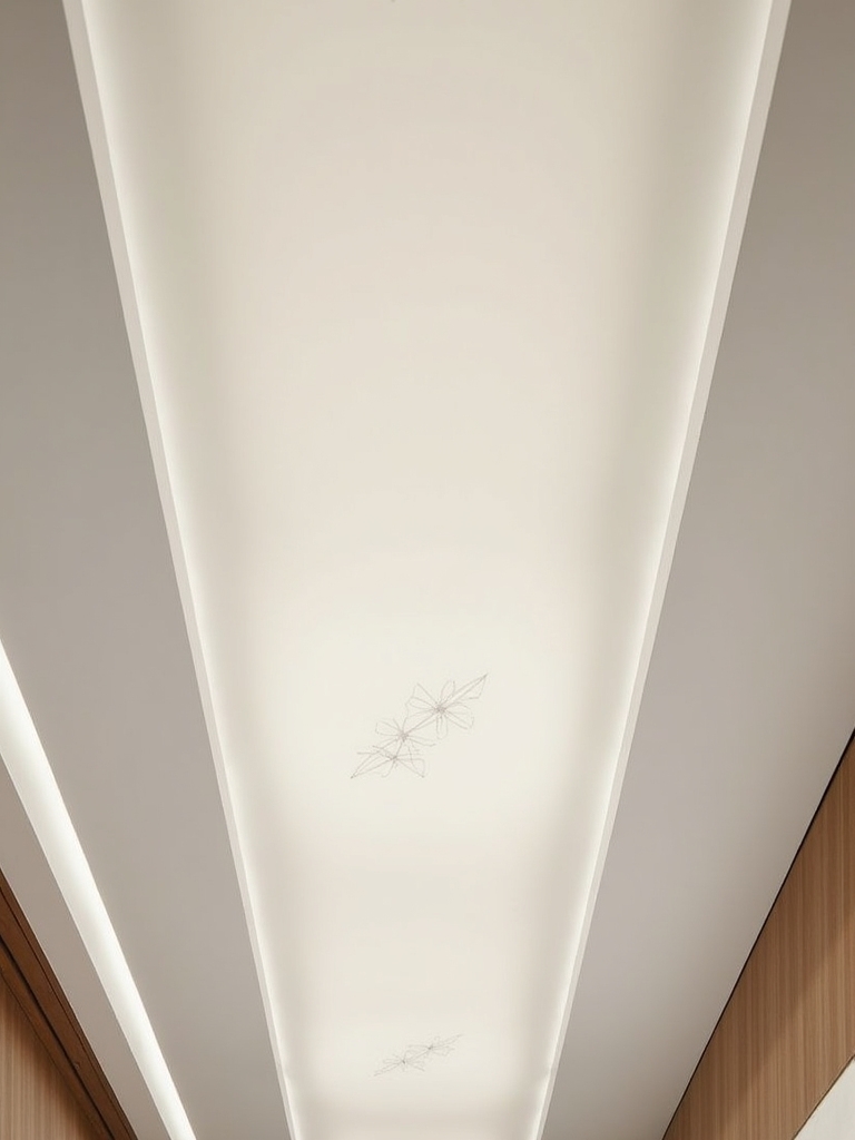 sophisticated minimalist ceiling design