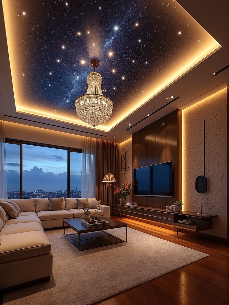 starlit ambiance for living