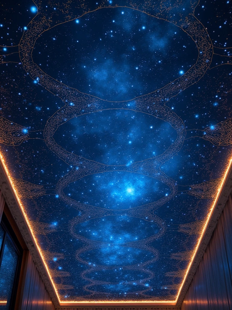 starlit ambiance indoor design