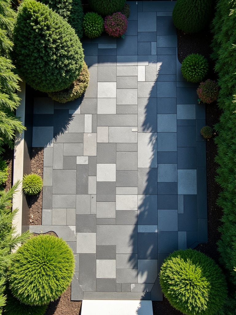 striking geometric outdoor tiles