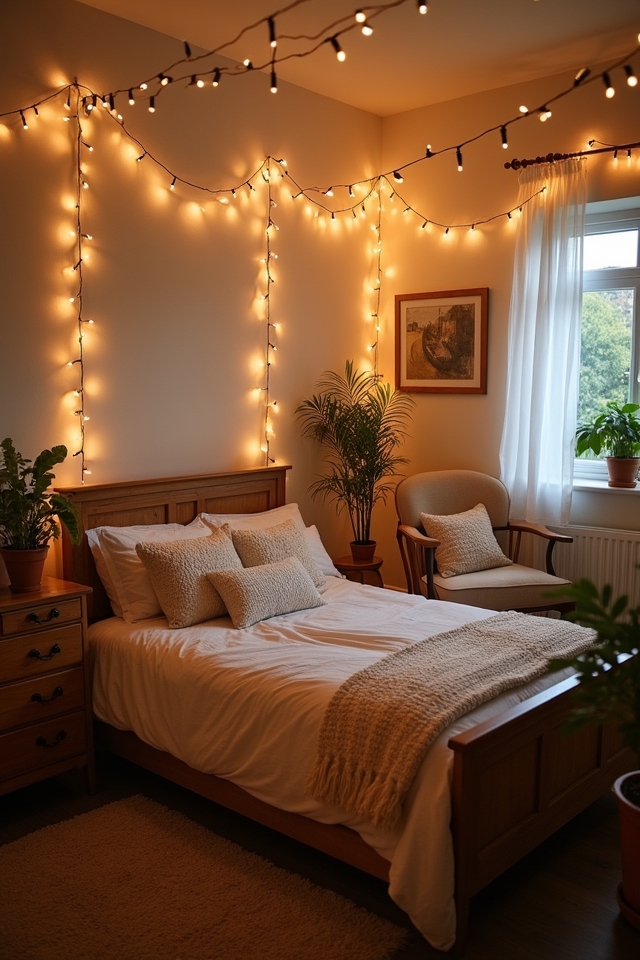 string lights create ambiance