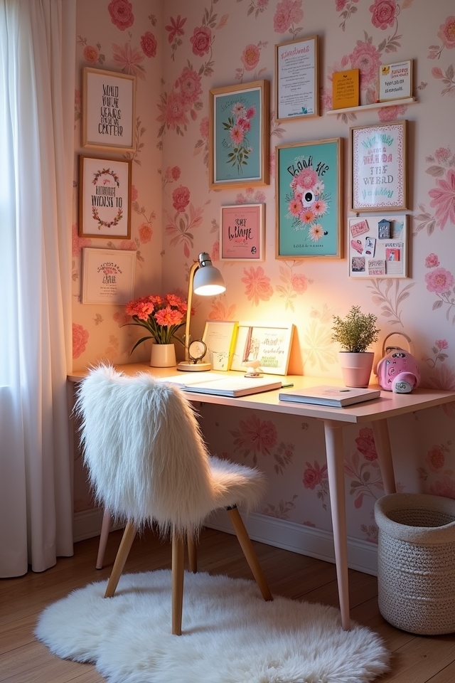 stylish and ergonomic study space