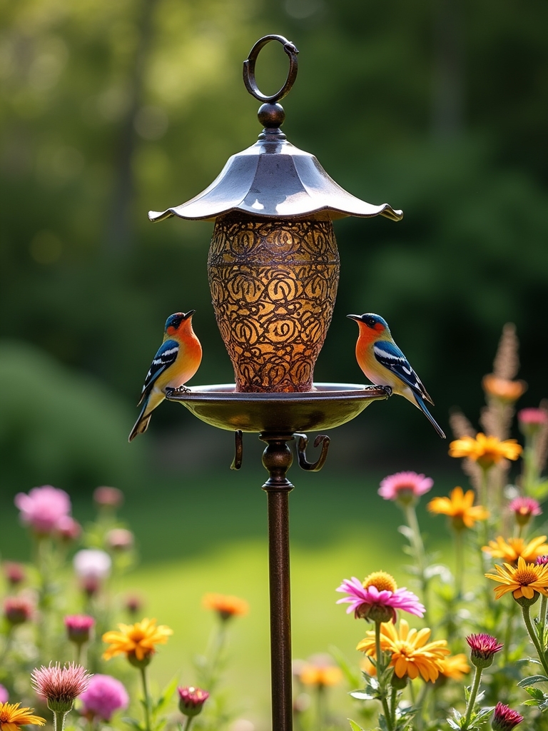 stylish durable bird feeder