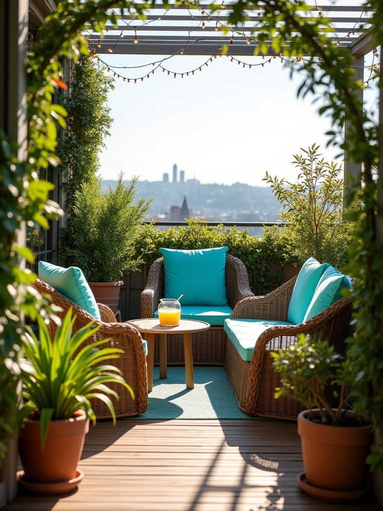 stylish functional balcony furniture