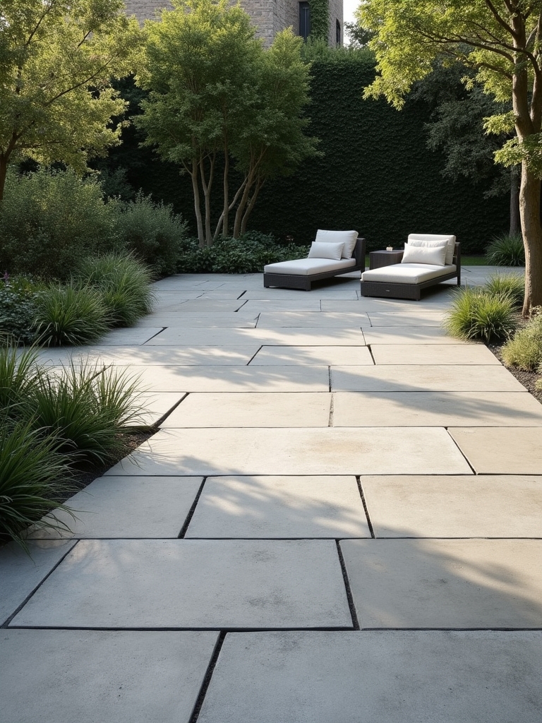 stylish industrial patio transformation