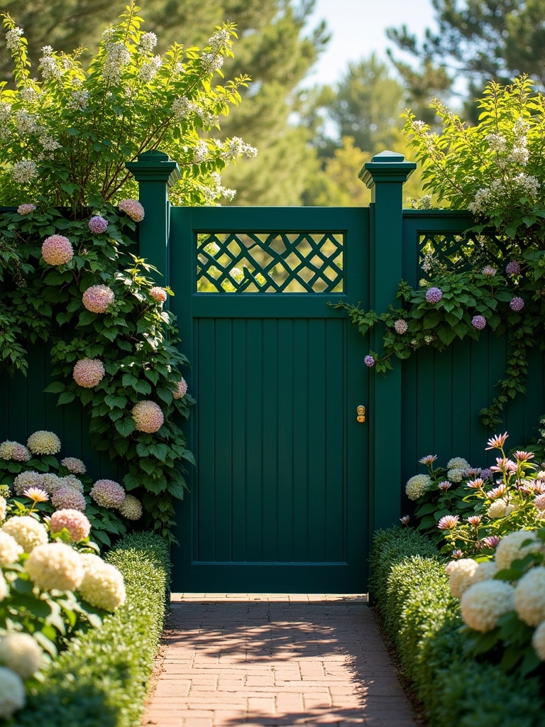 stylish privacy fence options