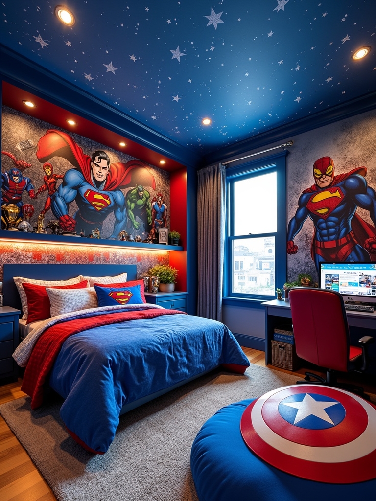 superhero bedroom transformation ideas