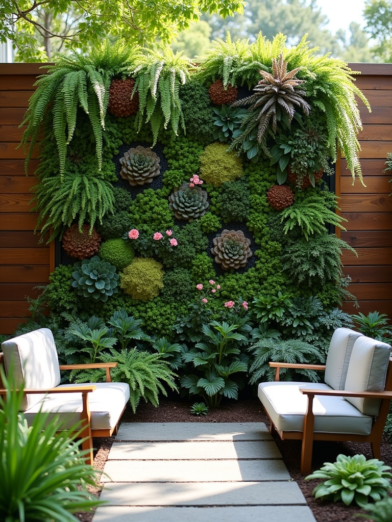 sustainable vertical garden benefits