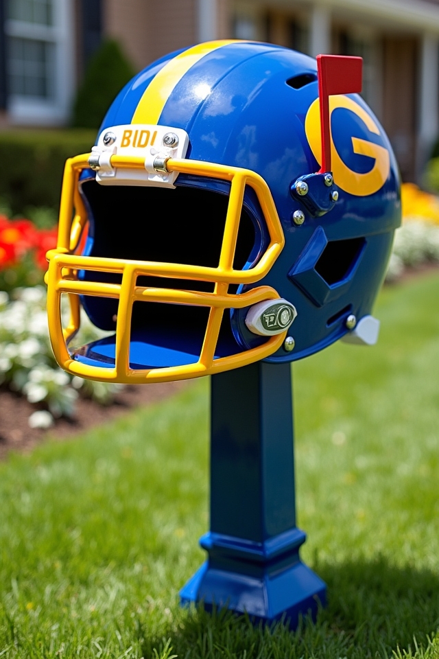 team spirit mailbox designs