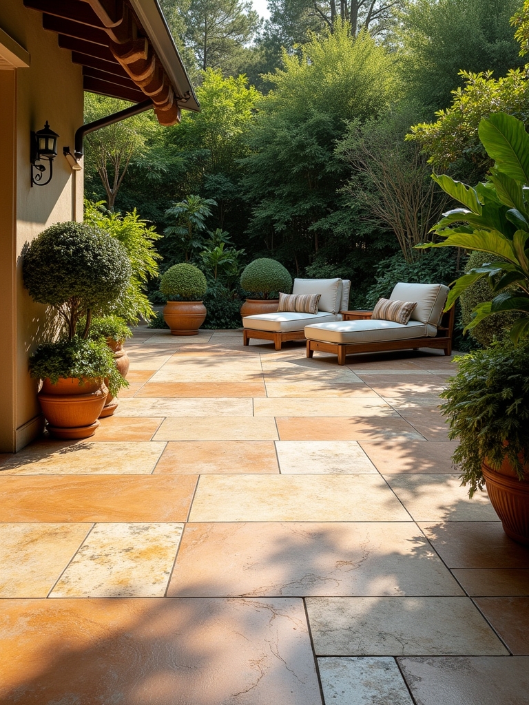 timeless elegance in patios