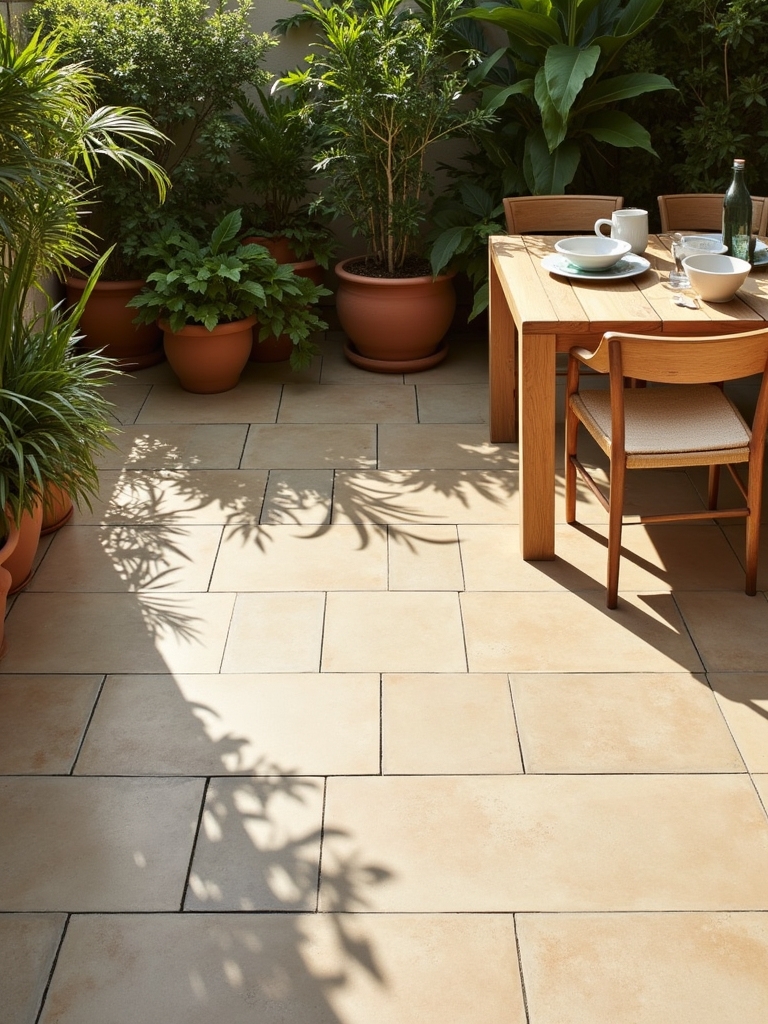 timeless outdoor tile design