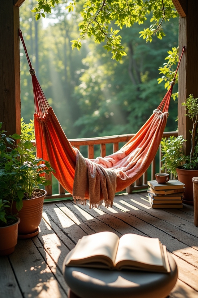 ultimate relaxation with hammock