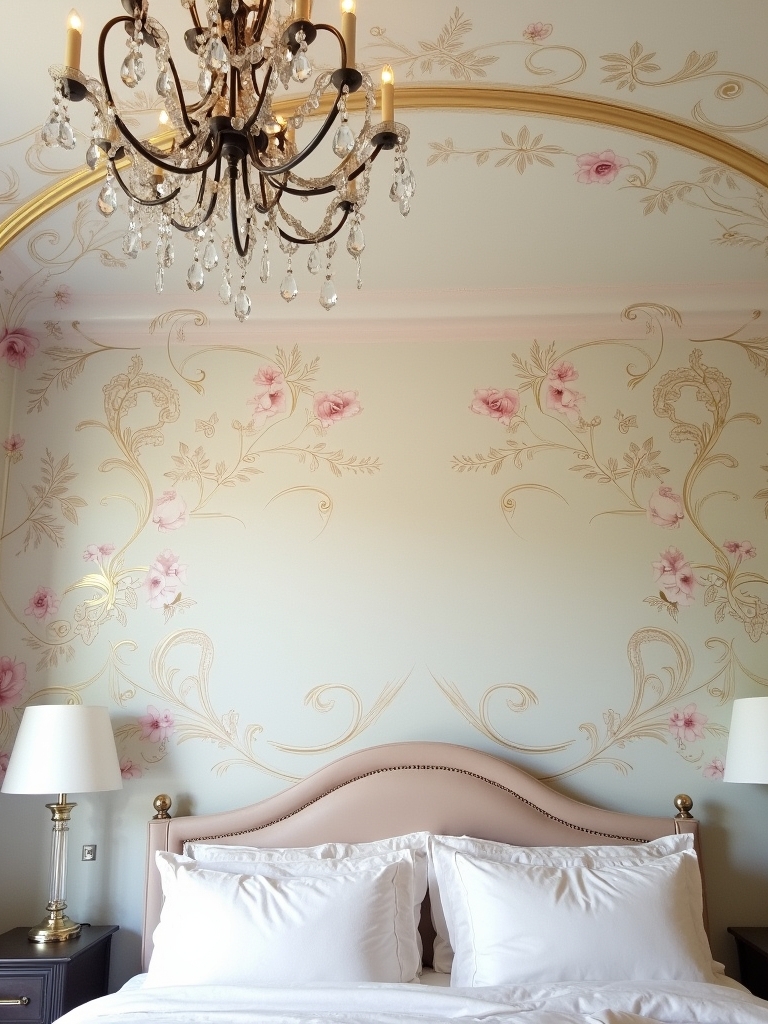 unique ceiling wallpaper styles