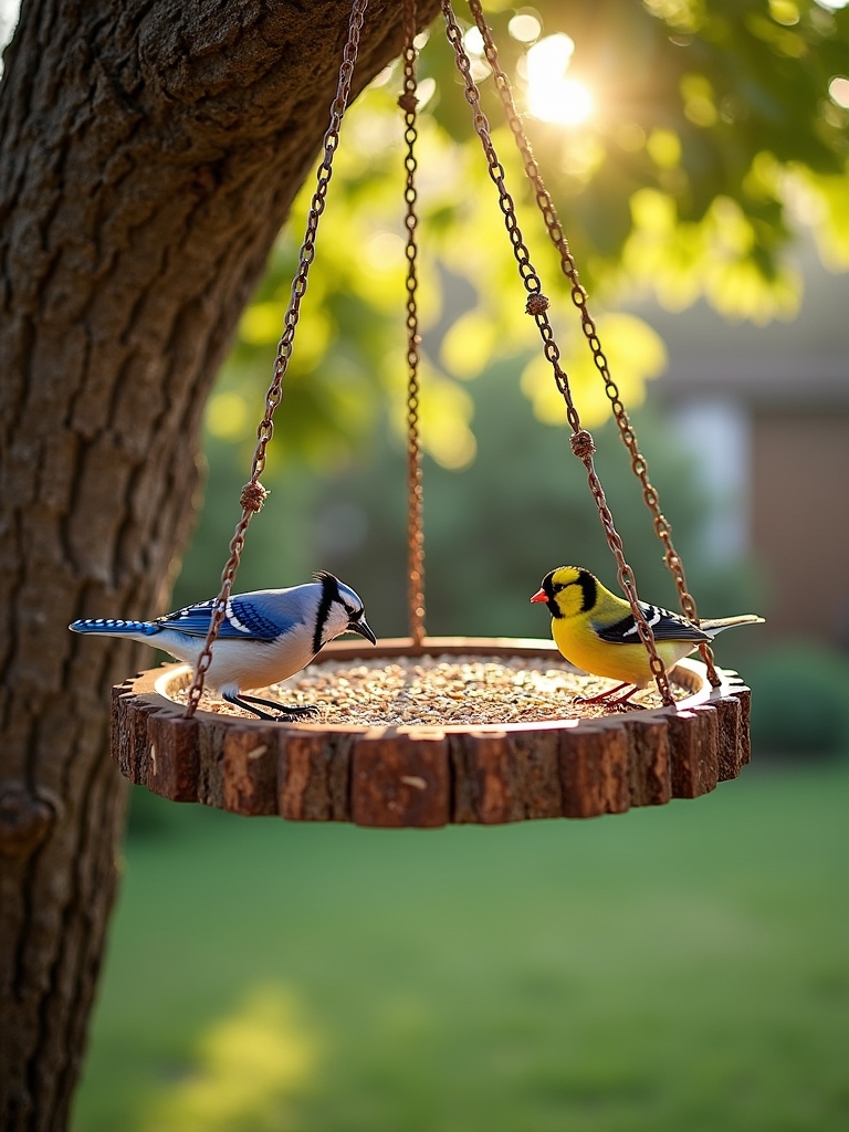 versatile backyard bird feeder