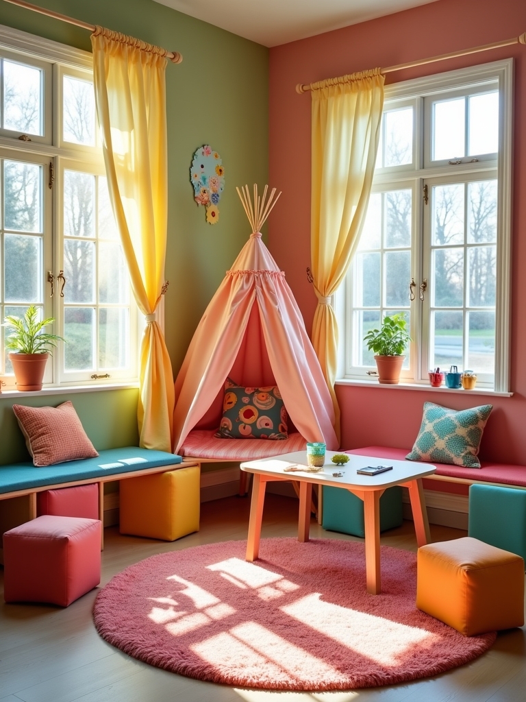 versatile furniture for playrooms