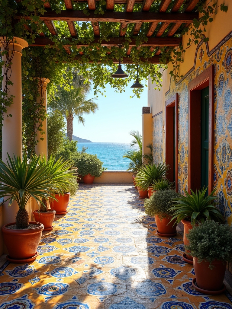 vibrant artistic outdoor transformation
