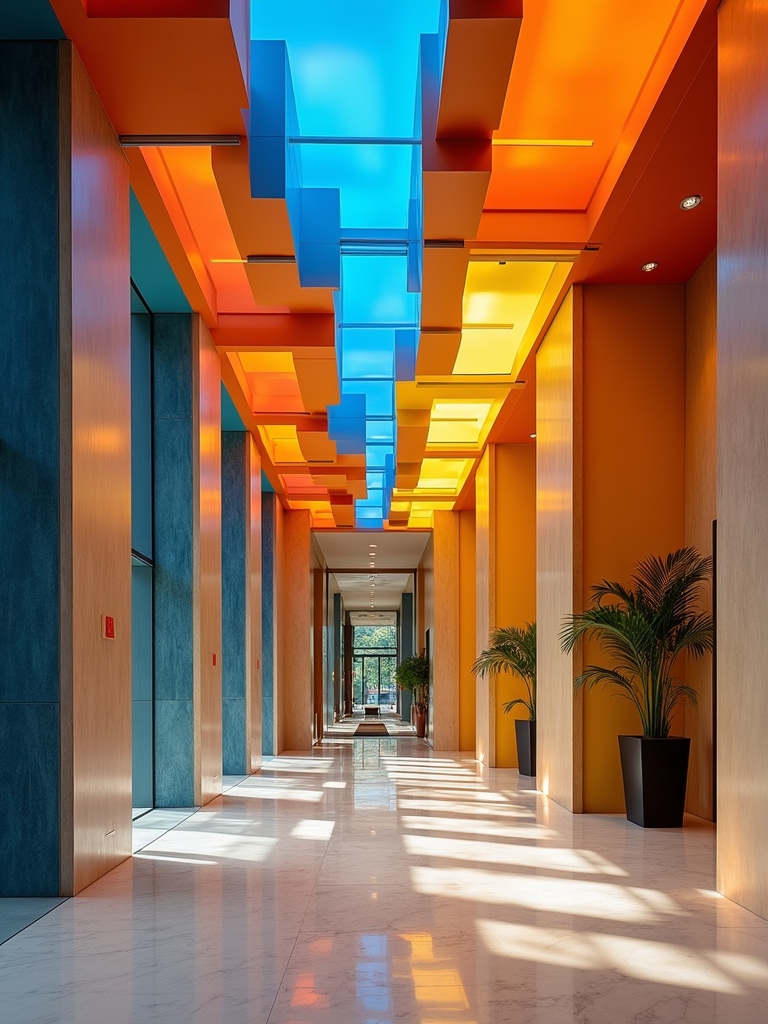 vibrant lobby color strategies