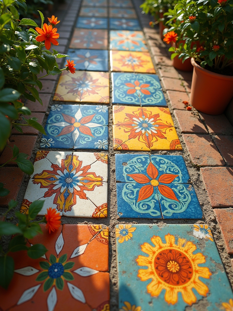 vibrant spanish tile artistry