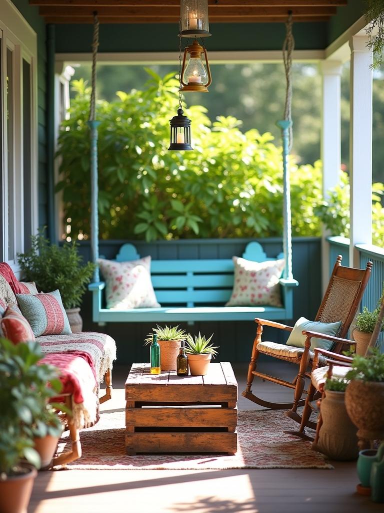 vintage decor for porches