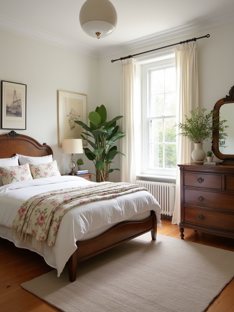 vintage decor for warmth