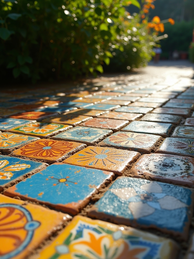 vintage spanish tile charm