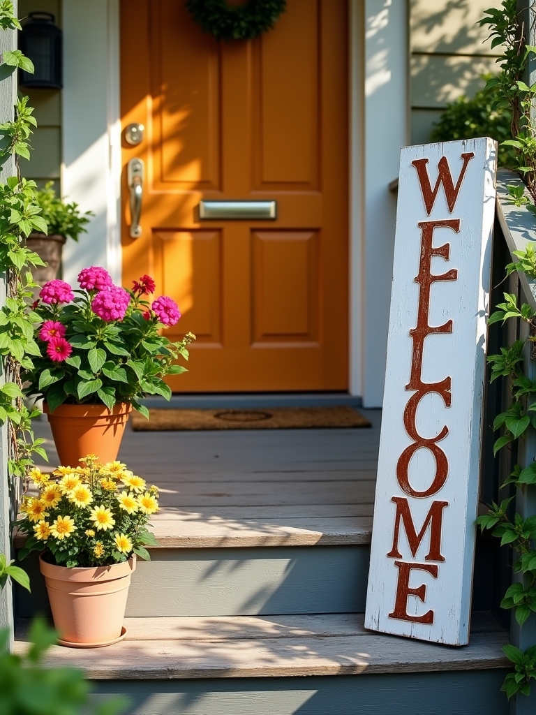 welcome sign customization options