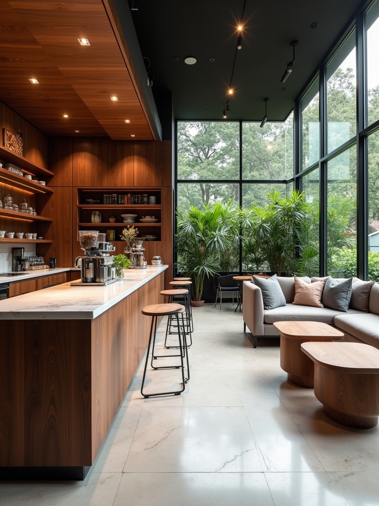 welcoming social coffee lounge