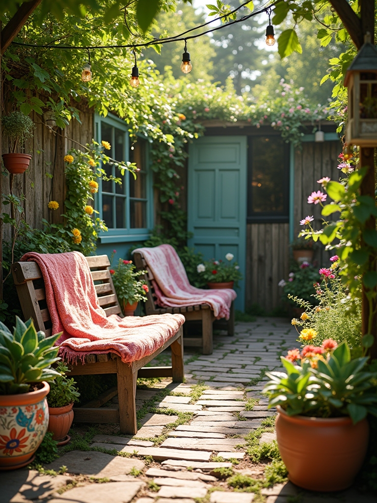 whimsical art for gardens