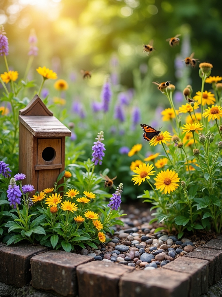 wildlife friendly pollinator gardens