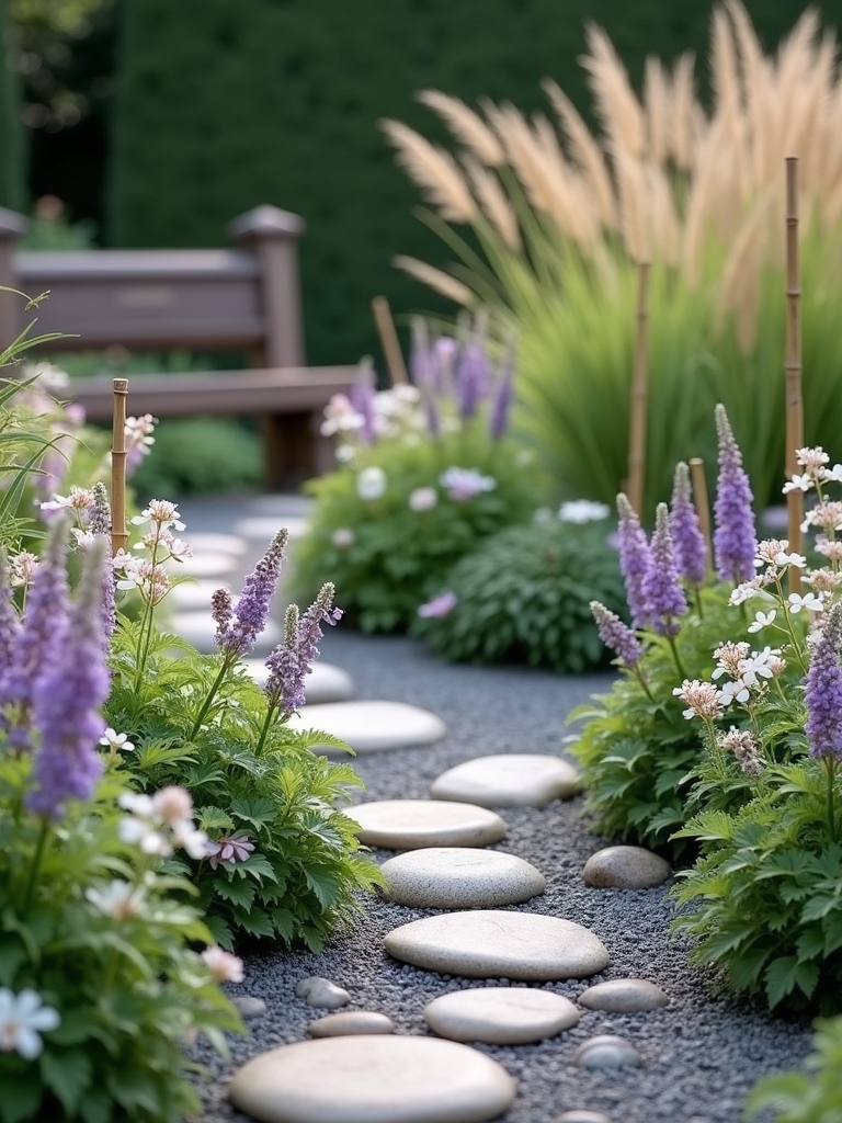 zen tranquility in gardens