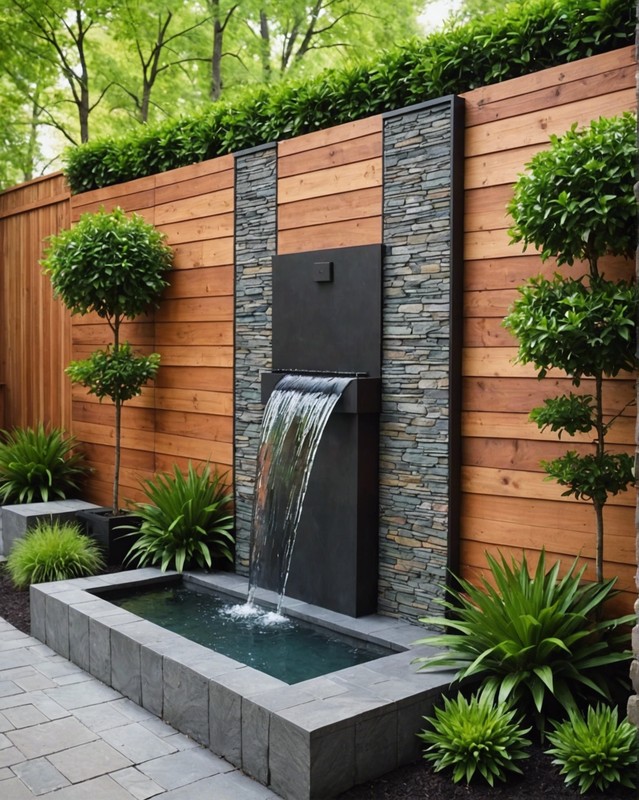 Water Feature Wall