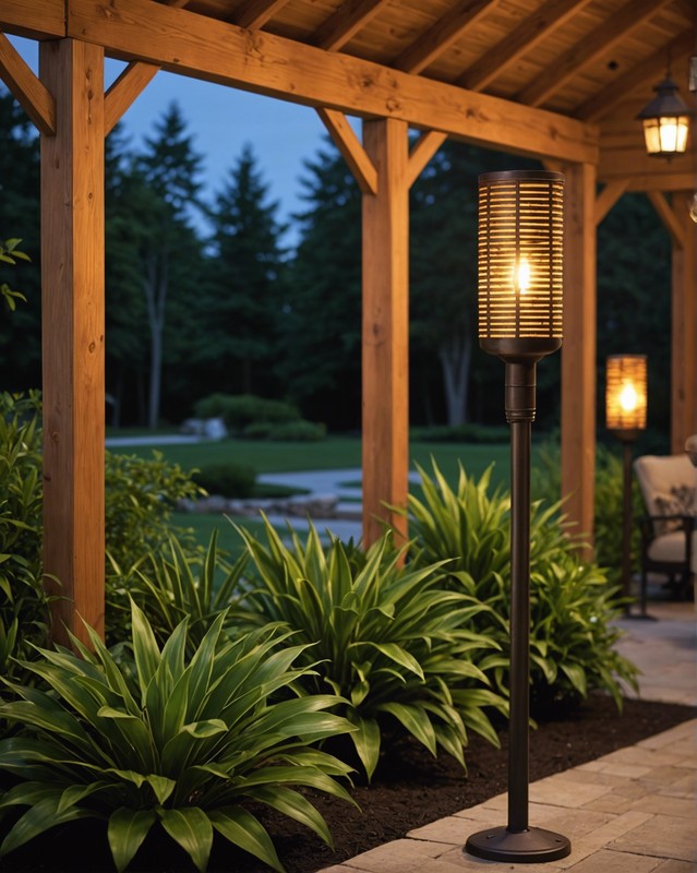 Tiki torches