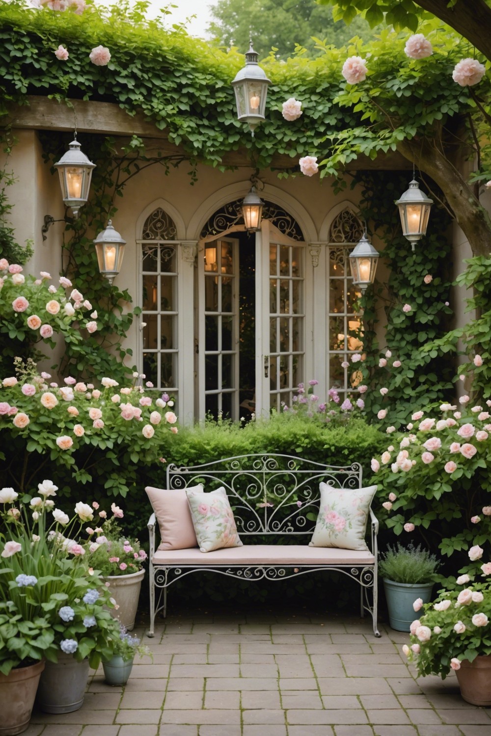 English Garden Patio