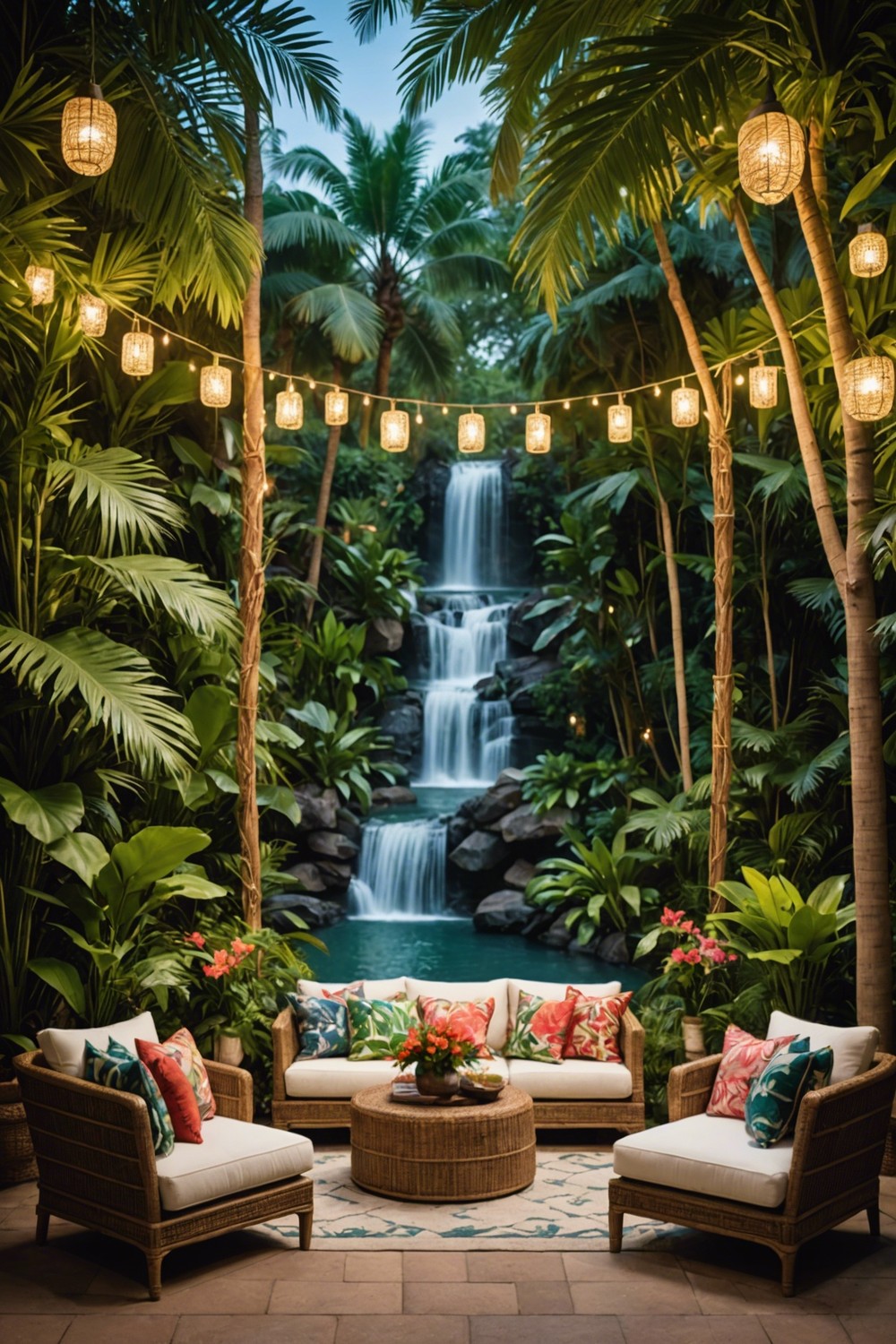 Tropical Oasis Patio