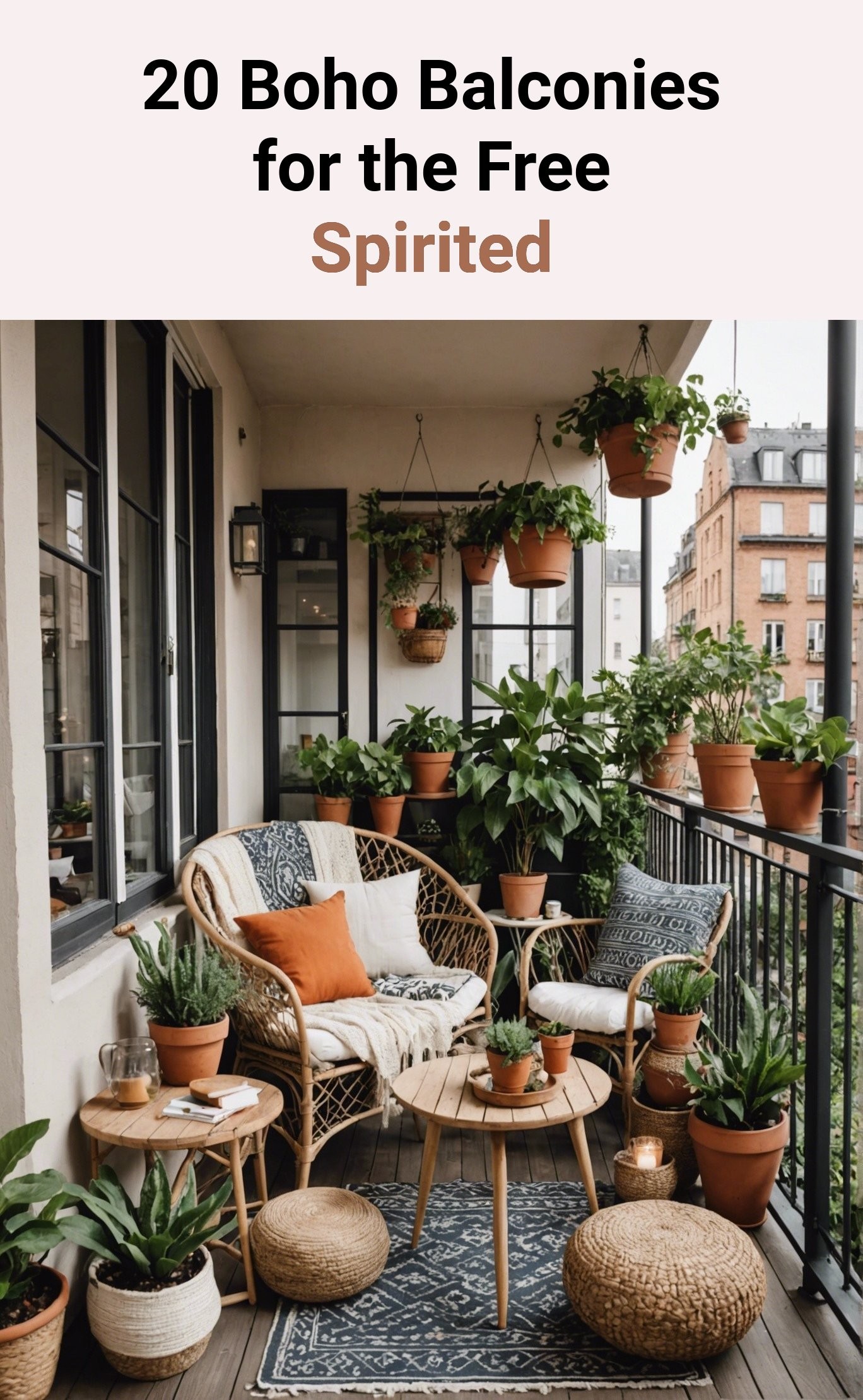 20 Boho Balconies for the Free Spirited