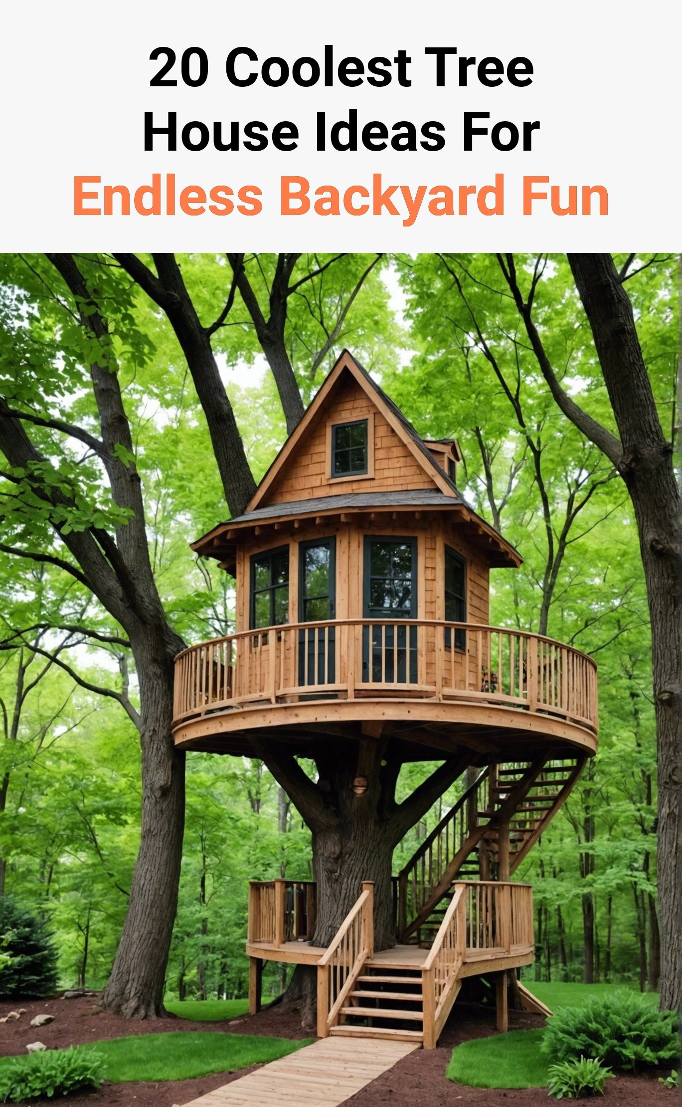 20 Coolest Tree House Ideas For Endless Backyard Fun