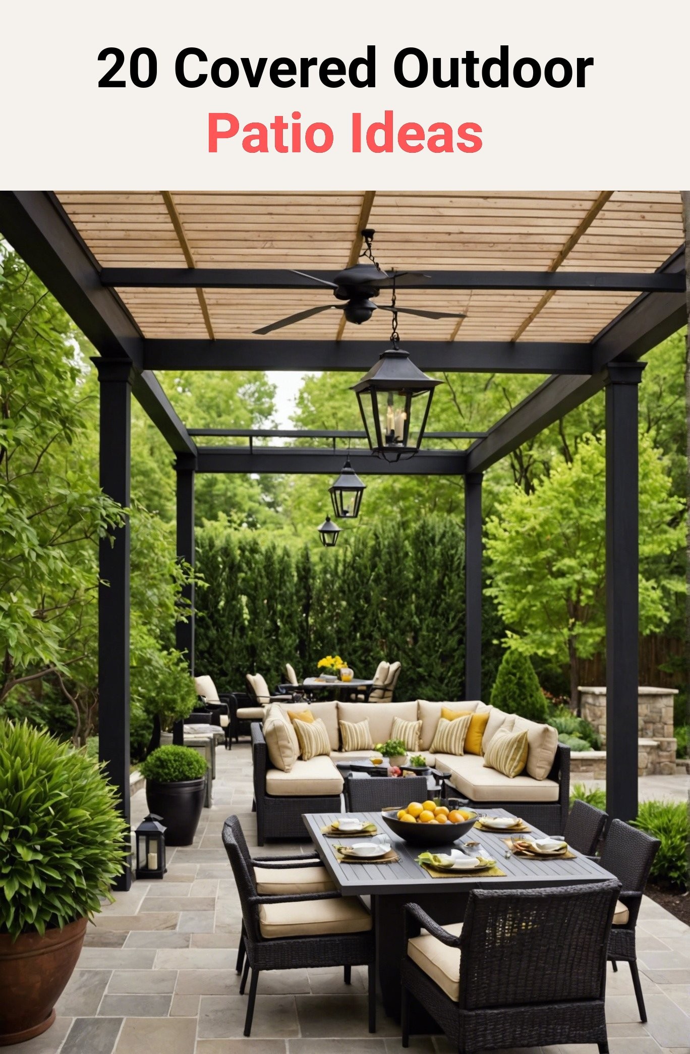 20 Covered Outdoor Patio Ideas