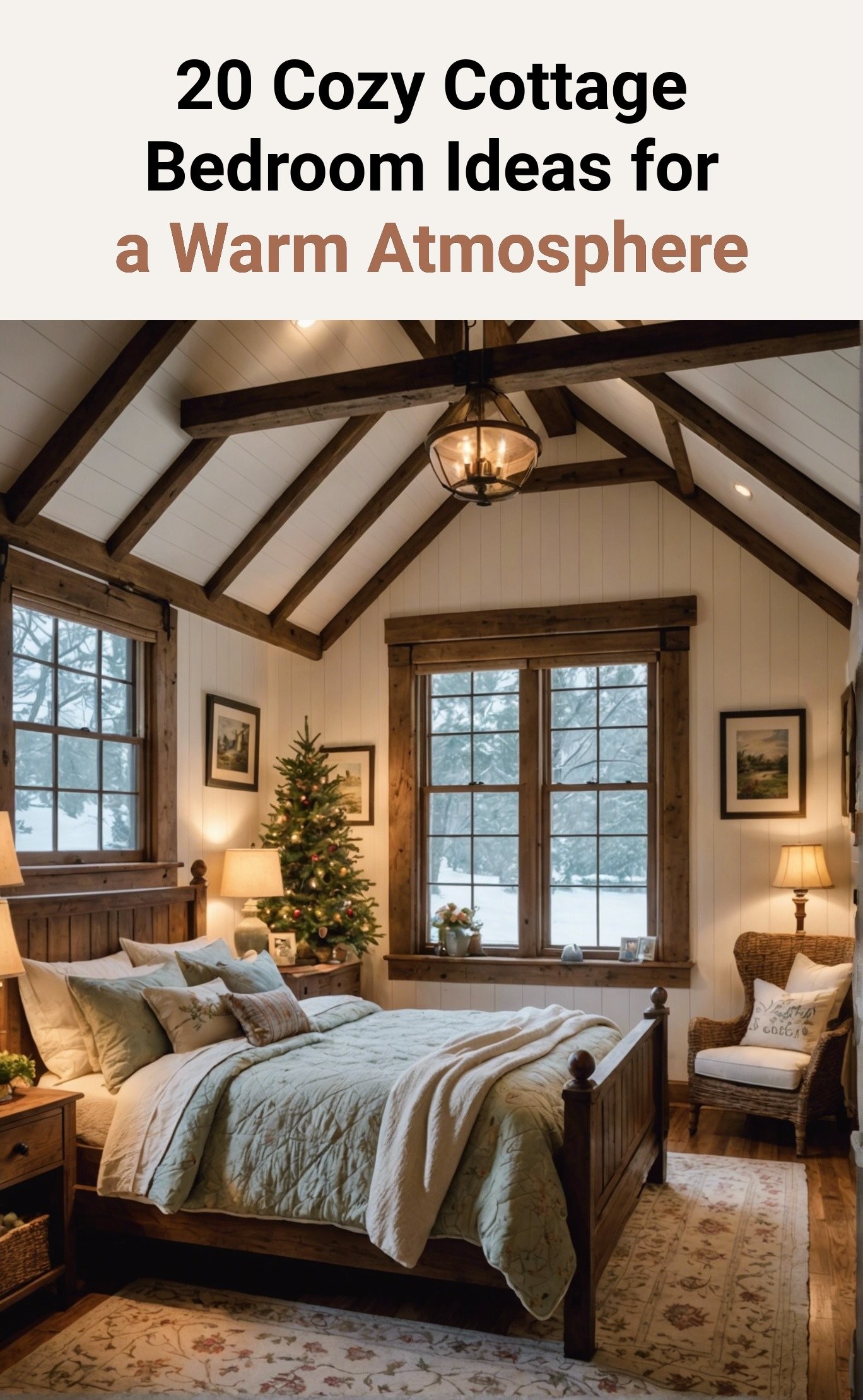 20 Cozy Cottage Bedroom Ideas for a Warm Atmosphere